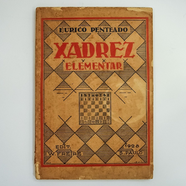 Livro Arte no xadrez moderno, de Barnie F. Winkelman; b