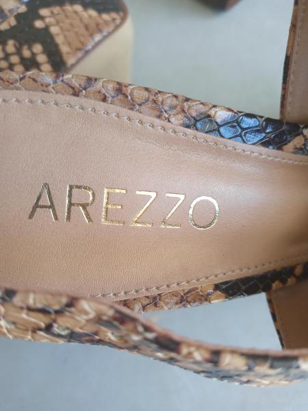 Sandalia Cobra Arezzo SANDALIA ESTAMPA COBRA DA AREZZO