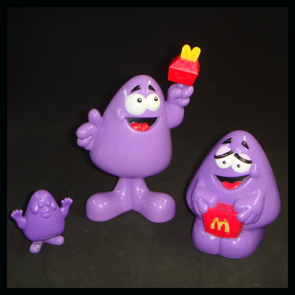 Boneco Papa Burguer do Mc Donalds