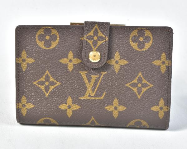 Louis Vuitton - Carteira feminina eem couro com porta m