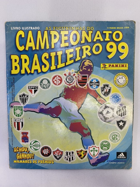 Álbum As figurinhas do Campeonato Brasileiro de 99 - Li