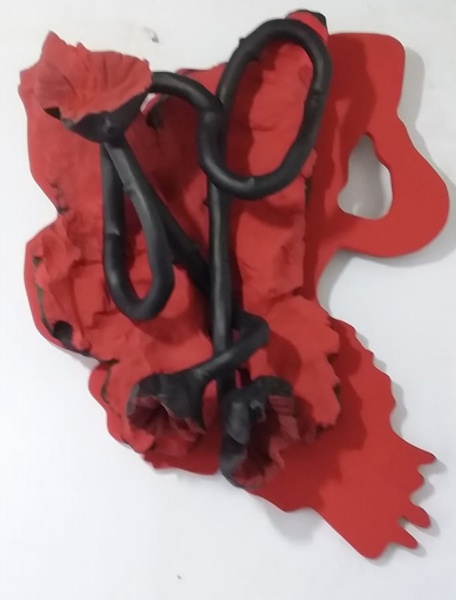 ASC NIO M M M Escultura De Mesa Em Madeira Medindo 4