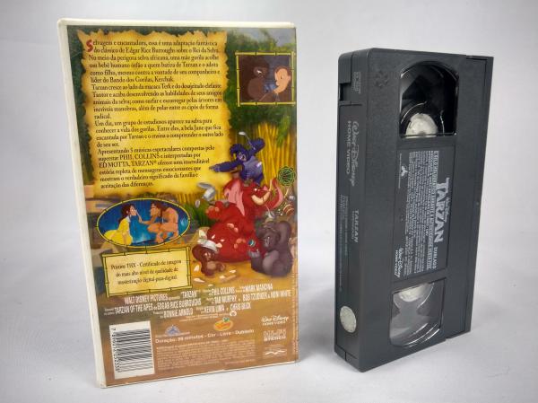 Filme Vhs Tarzan Desenho - Dublado