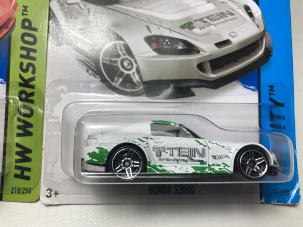 90 Acura NSX Vermelho e Honda S2000 Branco Hot Wheels M