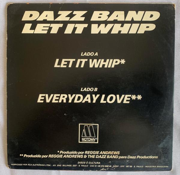 LP - Compacto Dazz Band, 1982 - Disco bom, podendo apre