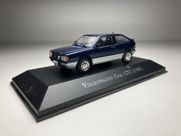 Miniatura Volkswagen Gol Gti 1989 Rebaixado Metal 1:43