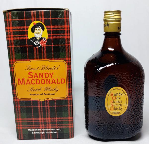 Antigo e clássico whisky escocês Sandy MacDonald - Garr