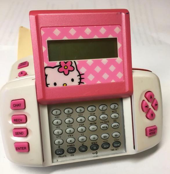 Hello Kitty sms Text Messenger com Calculadora, Despertador e