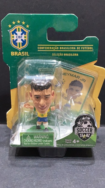 Lote Mini Craques Soccerstarz Brasil Coleção Kit Neymar