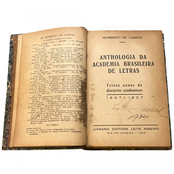 Discursos Acadêmicos - Academia Brasileira de Letras