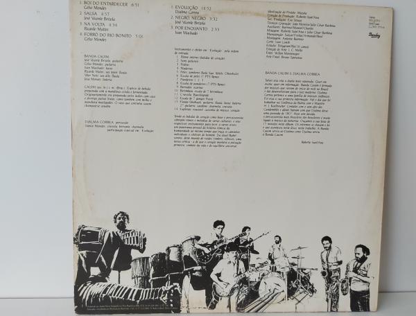 LP DJALMA CORREA E BANDA CAUIM, 1984. Mídia NM, Capa EX