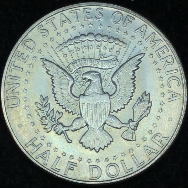 Moeda dos Estados Unidos - 50 cents - 1967 - Prata (.40