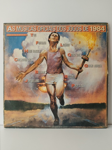 AS MÚSICAS OFICIAIS DOS JOGOS OLÍMPICOS DE 1984, LP de