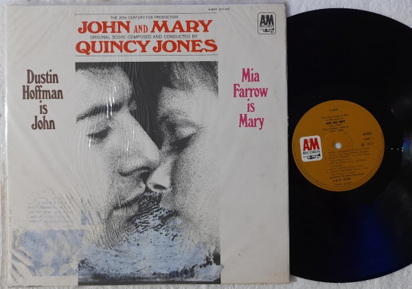 Quincy Jones John And Mary LP Brasil 1970 Rara Trilha