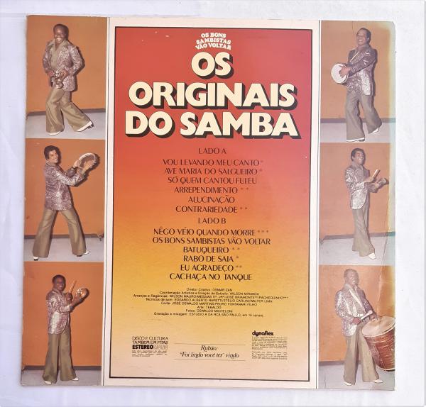 Compacto - Os Originais Do Samba ‎– Os Originais Do Samba