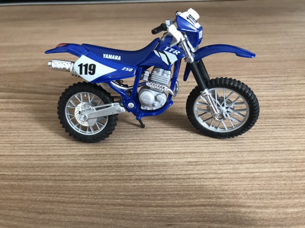 Miniatura Yamaha Ttr 250 Trilha Motocross 1/18 Maisto Moto no Shoptime