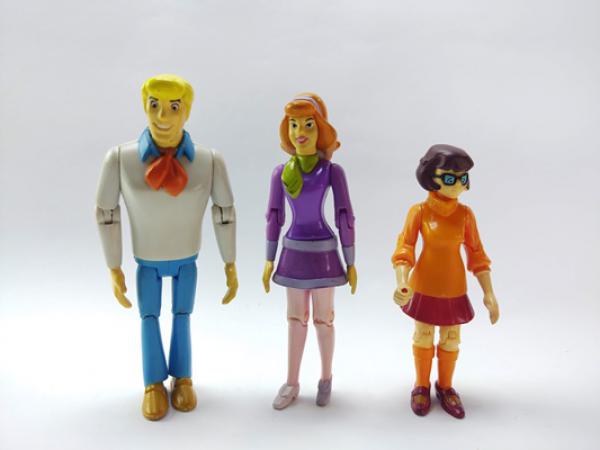 Boneca Antiga Velma Personagem Scooby Doo Cartoon Coleção