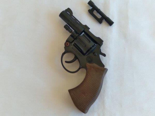 Arma De Espoleta Arminha Brinquedo Revolver De Espoleta Ramb