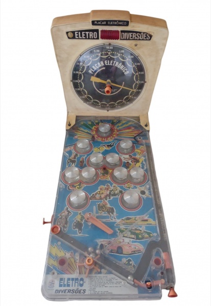 Brinquedo Pinball Antigo Funcionando nao marca placar Venda No Estado