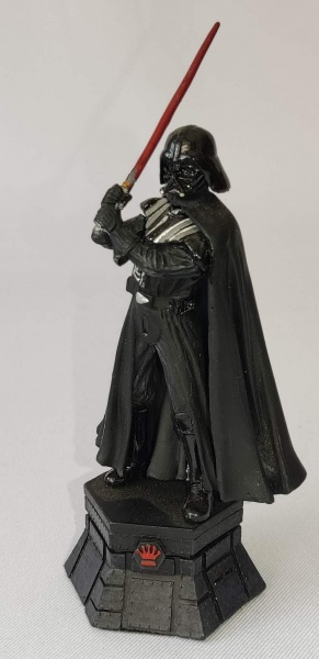 Miniatura Darth Vader Coleção Xadrez Star Wars Oficial Metal