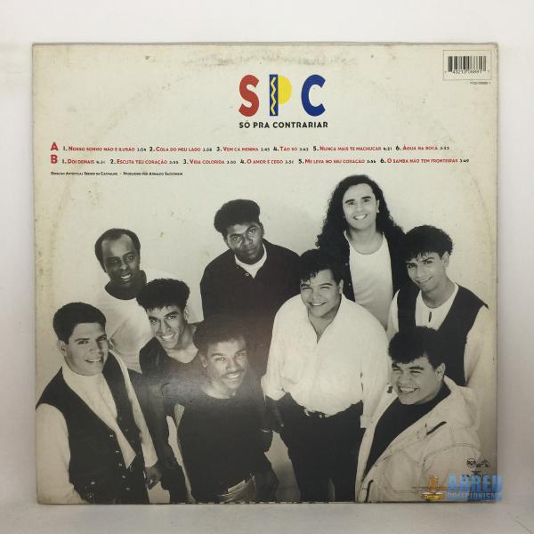 LP - Só Pra Contrariar Volume 1 - Vinil e Capa muito b