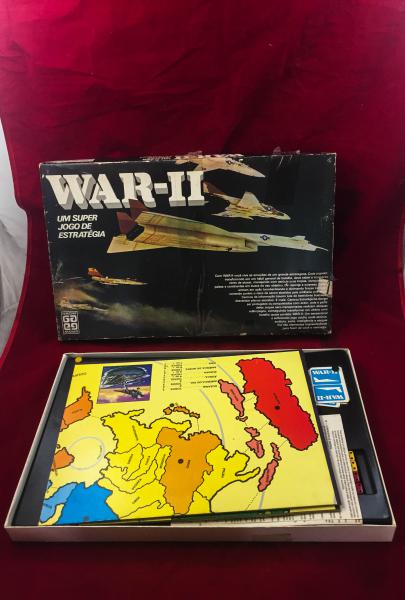 Jogo War Antigo Grow Anos 70 Completo Em Sua Caixa Original