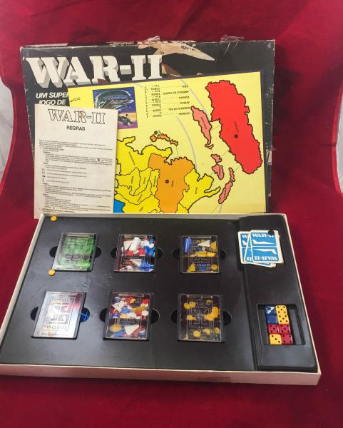 Jogo War Antigo Grow Anos 70 Completo Em Sua Caixa Original