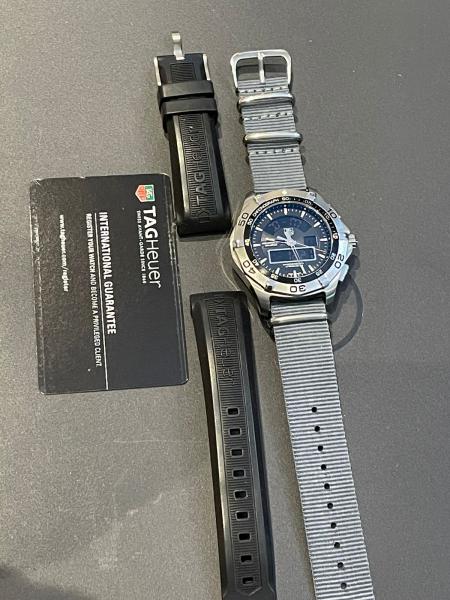 Rel gio Tag Heuer Aquaracer chronograph 300 mts. Digital e