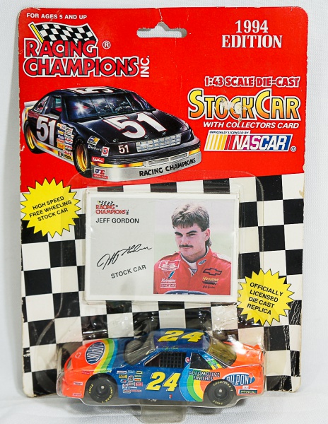 Antigo carrinho Nascar Racing Champions Stock Car Jeff Gordon 1994