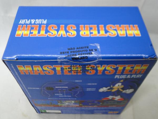 Master System Plug & Play com 40 jogos na Memória