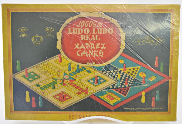 Antigo Ludo Ludo Real Xadrez Chines Estrela