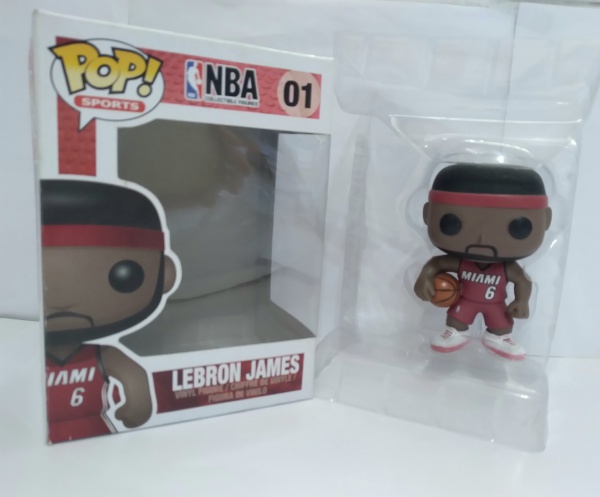 lebron james heat funko pop