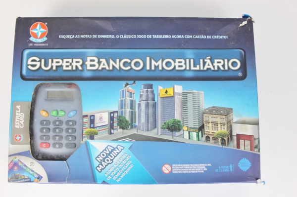Jogo Super Banco Imobiliário Com Maquina De Cartão - Estrela 2800034