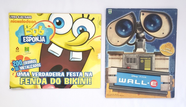 Álbum de Figurinhas Bob Esponja