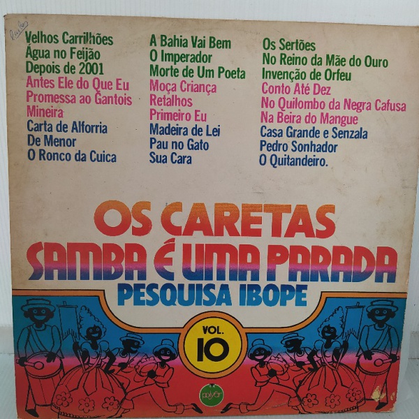 Lp Vinil Só pra Contrariar Futebol Clube Ao Vivo – Searom Discos