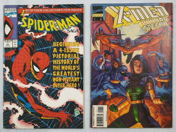 Revistas americanas (2) ''Spider-Man - Saga'