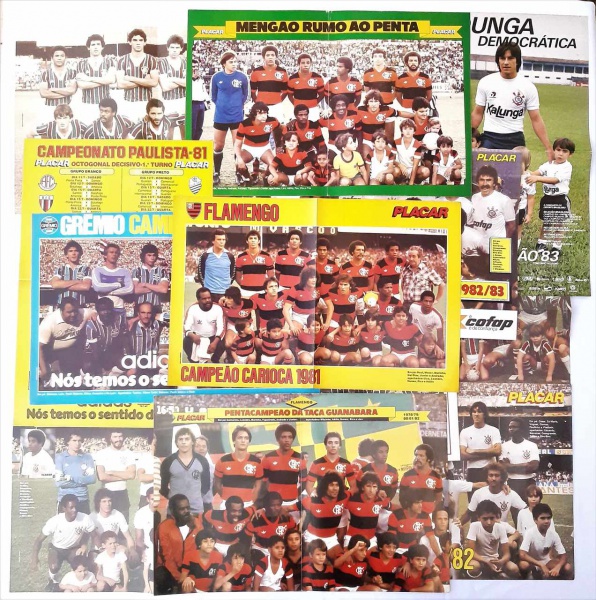 Revista PLACAR `EIS AQUI OS FUTUROS REIS DO FUTEBOL ` 