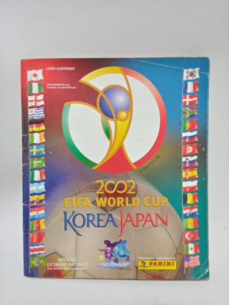 Álbum de figurinhas Fifa World Cup Korea Japan 2002, ed