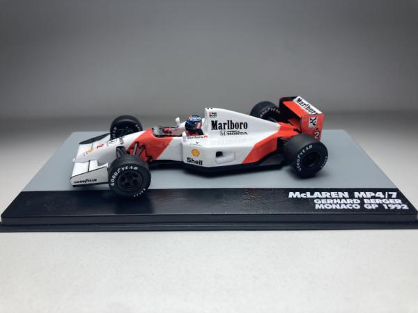 Gerhard Berger – Mclaren Honda MP4/7 - Gp de Mônaco 199