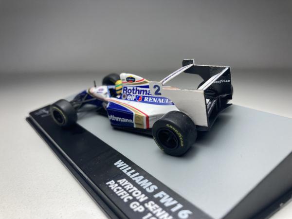 Ayrton Senna Rothmans Williams Renault FW16 - Gp do Pa