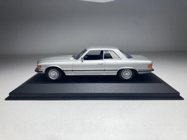 Mercedes Benz 450 SLC 1972 Prata Minichamps Escala 1/43
