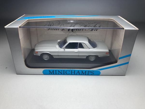 Mercedes Benz 450 SLC 1972 Prata Minichamps Escala 1/43