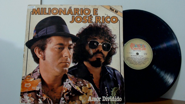 Milionário & José Rico – Amor Dividido - Vol. 10 Vinil Records