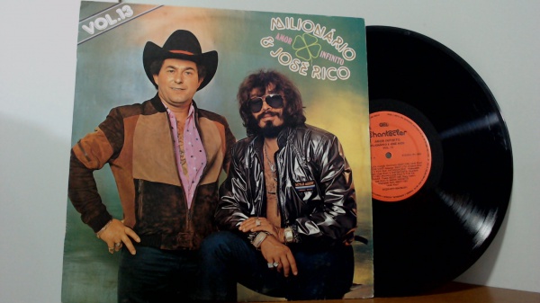 Milionário & José Rico – Amor Dividido - Vol. 10 Vinil Records