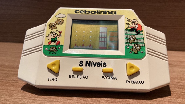 Mini Game TECTOY do Cebolinha. antigo, Ind. Brasileira, anos 1980, sem  teste