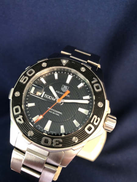 Rel gio Tag Heuer Aquaracer caixa de a o 43 mm 500 metros