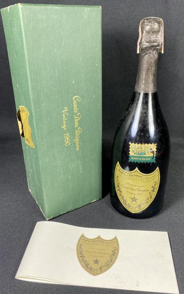 Champagne Cuvée Dom Pérignon 750ml Vintage 1990, garraf