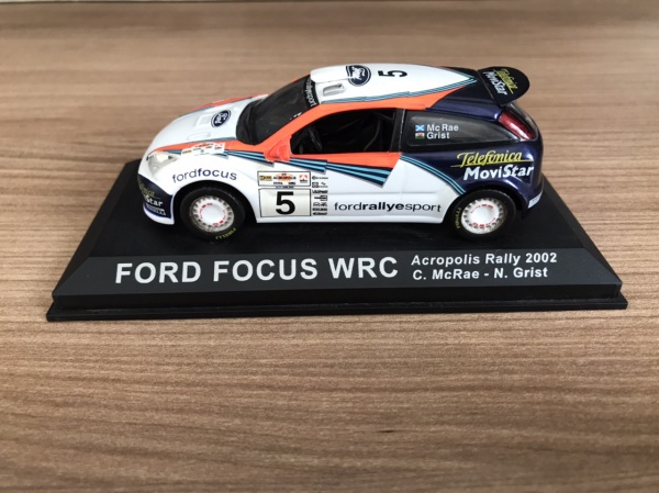 Miniatura carrinho Ford Focus WRC - Acropolis Rally 200