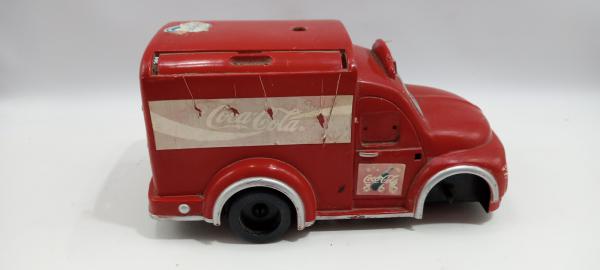 Colecionismo- Brinquedo raro caminhão da Coca-Cola em p