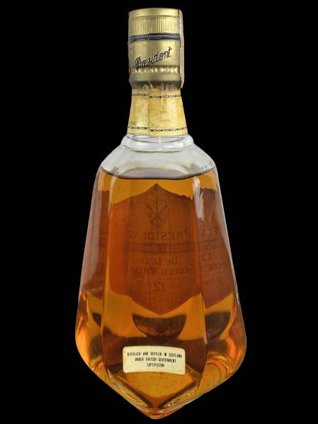 PRESIDENT - SPECIAL RESERVE - DE LUXE SCOTCH WHISKY - 12 YEARS